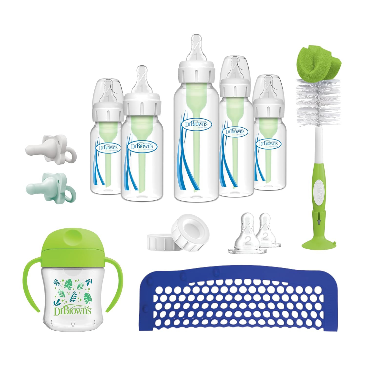 Natural Flow Anti-Colic Options+ First Year Feeding Set with
