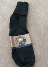 Vintage Ribbed Cuff Ankle Slouch Socks Ribbed Scrunch NOS Green 9.5-12