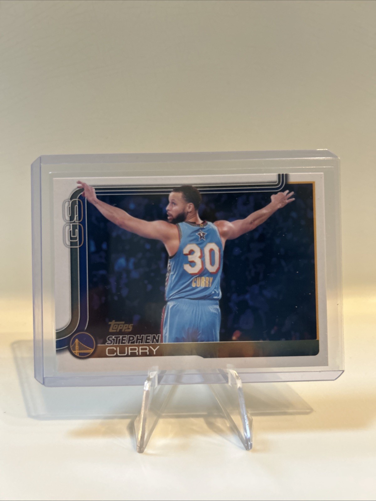 Stephen Curry 2025-26 Topps Golden Mirror Image Variation SSP #135