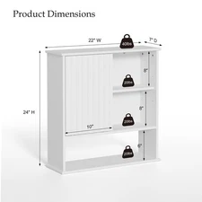 Bathroom Medicine Cabinet Sliding door Door Bathroom Storage Cabinet Wall Mount