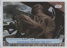 2021 Topps Star Wars Battle Plans Foilboard Wookiees Defend The City #43 2p7