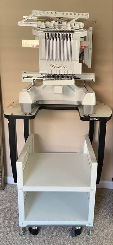 Baby lock Venture - 10 Needle Embroidery Machine with stand -NEW