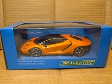 Scalextric Slot Car 1/32 C4066 Lamborghini Centenario Orange NOS New in box