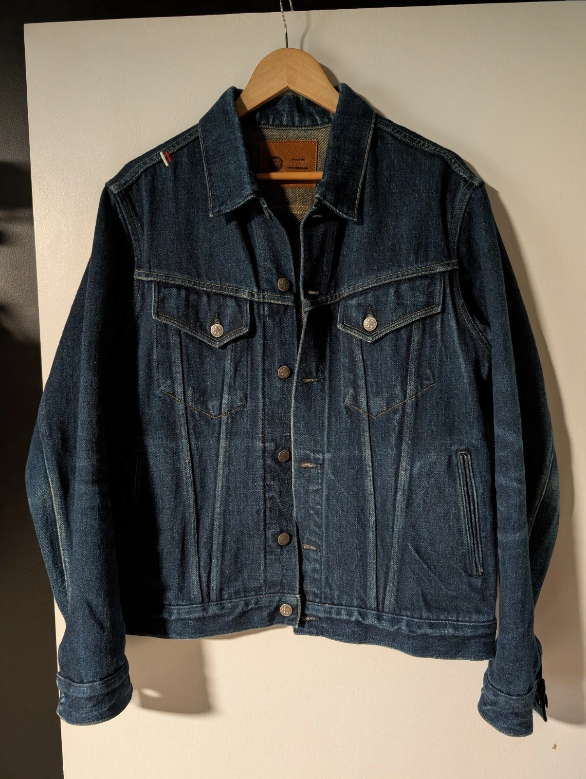 Oni x Tanuki OT0630JKT3 21.5oz Selvedge Secret Denim Jacket 42/L Made In Japan