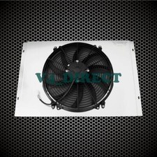 Kks Radiator Shroud 16 Fan For 66-79 Ford F-100 F150 F250 Bronco Truck Pickup