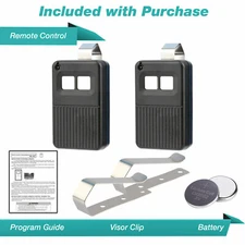 2 For Linear Delta 3 DT-2A DNT00017A 2-channel Visor Gate or Garage Door Opener