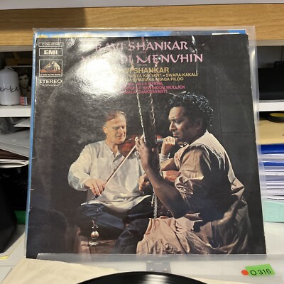 RAVI SHANKAR LP SHANKAR MENUHIN O316