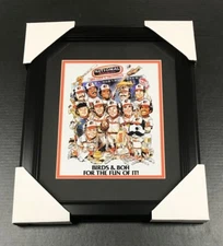 BALTIMORE ORIOLES NATIONAL BOHEMIAN NATTY BIRDS AND BOH FRAMED 8X10 PHOTO