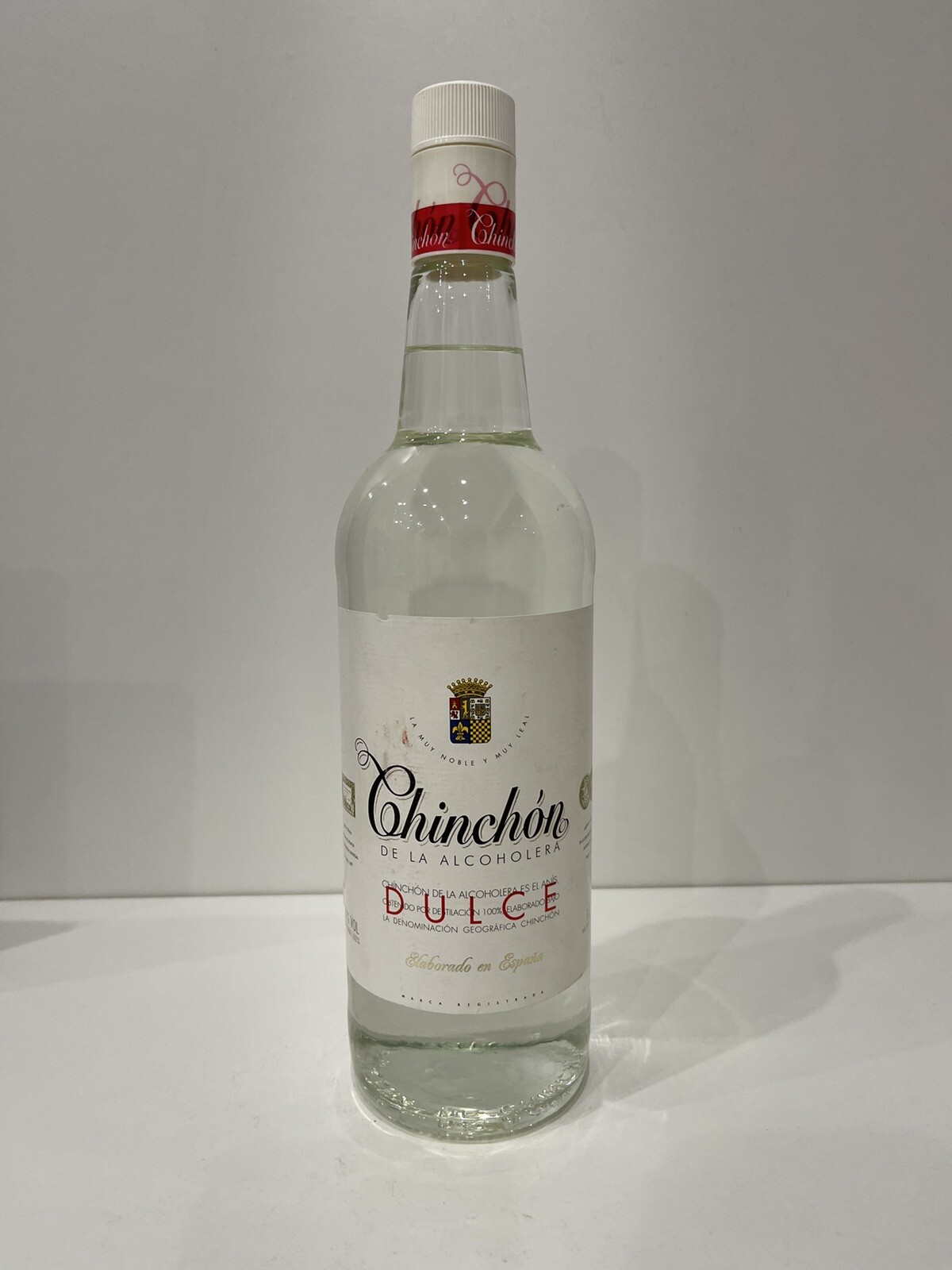 CHINCHON ANIS DULCE CHINCHON DE LA ALCOHOLERA 1 LITRO 35% VOL VINTAGE ESPANA