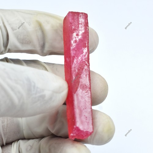 52.10 Carat CERTIFIED Natural Red Ruby Rough Uncut Raw Loose Gemstone - Picture 2 of 13