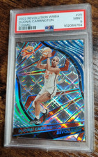 2022 Revolution WNBA Dijonai Carrington RC COSMIC /99 PSA 9 ROOKIE