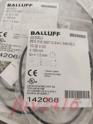FOR BALLUFF sensor BES 516-3007-G-E4-C-S49-00,3 NEW 1PC 3months warranty