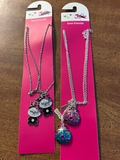 NWT Justice Necklace  Girls 2 sets  BFF Best Friends Ladybugs Panda  BFF6 