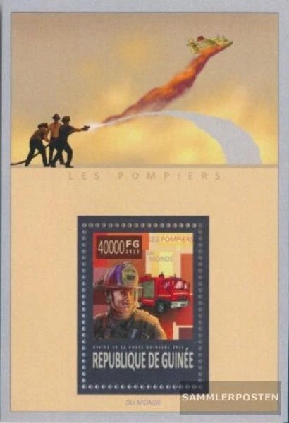 Briefmarken Guinea 2013 Mi Block 2262 (kompl. Ausgabe) postfrisch Feuerwehrfahrz - Bild 1 von 1