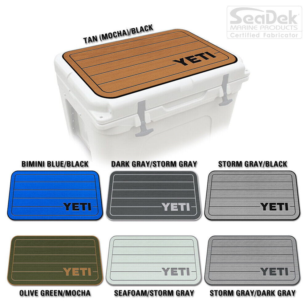 SeaDek Pad Top fits YETI Roadie 20 Cooler Accessories - Marine EVA