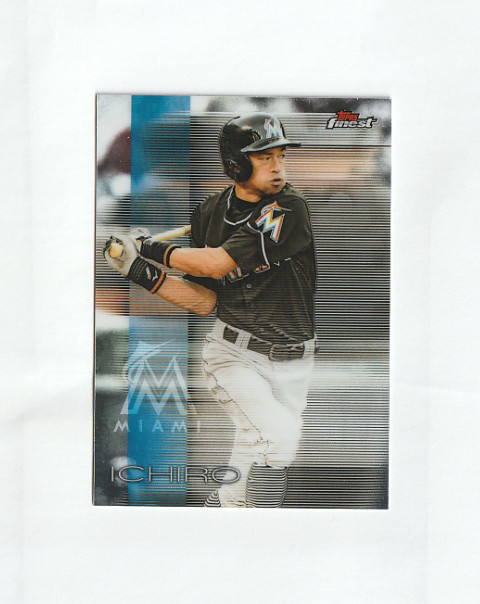 2016 Topps Finest - #10 Ichiro Suzuki