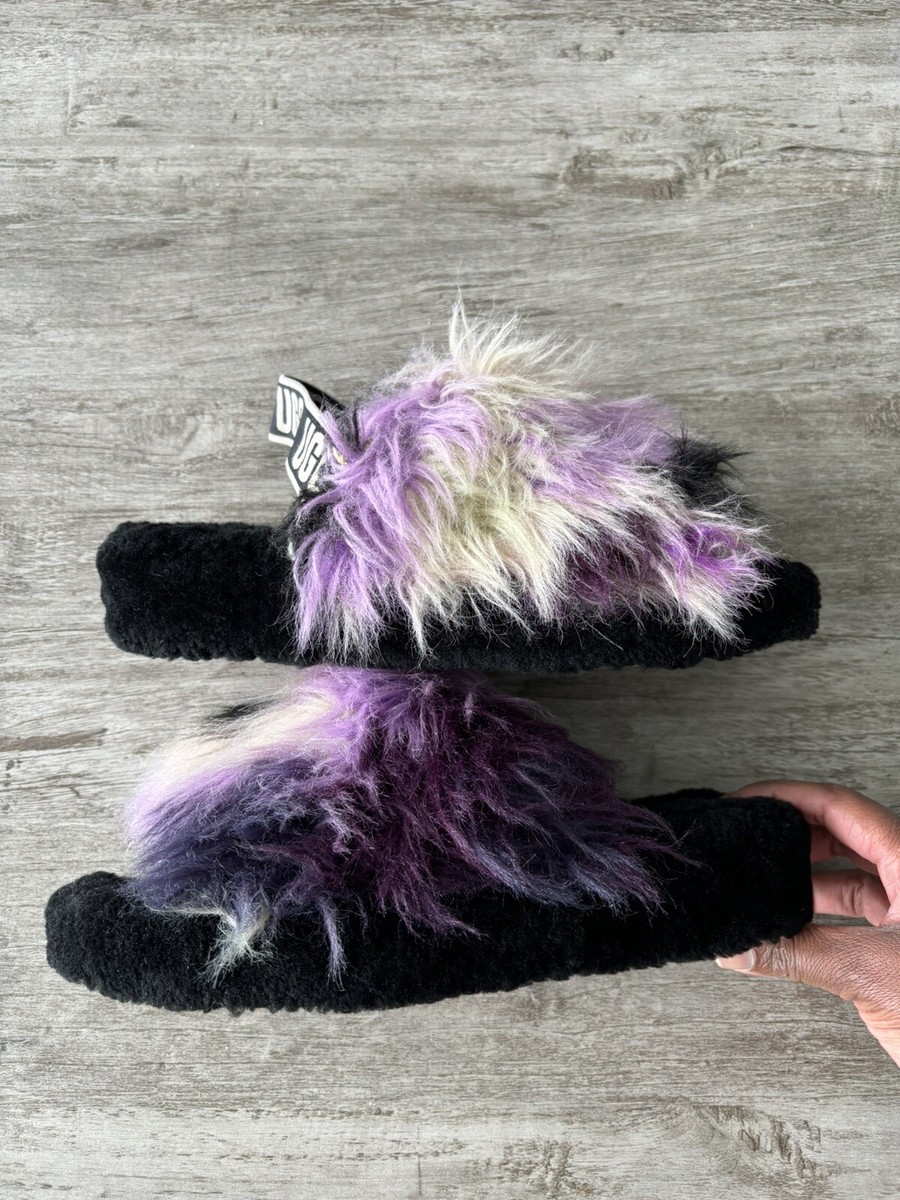 サンダル・ミュール UGG Fur Collar Platform Sandals Disket W Lavender Fog 112255 UGG Women's La Cloud Sport Sandal, Lavender Fog, 9.5