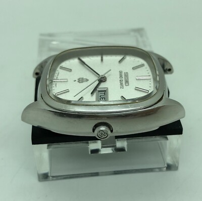 w1702] SEIKO GRAND QUARTZ 4843-5011 W/original buckle GQ New