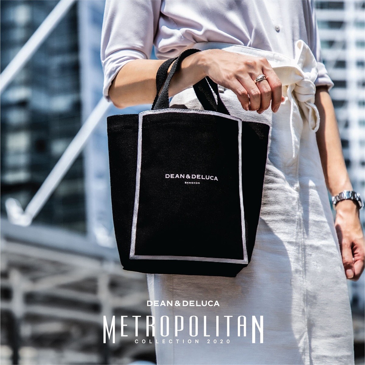 NEW DEAN & DELUCA METROPOLITAN XS Tote bag Bangkok limited