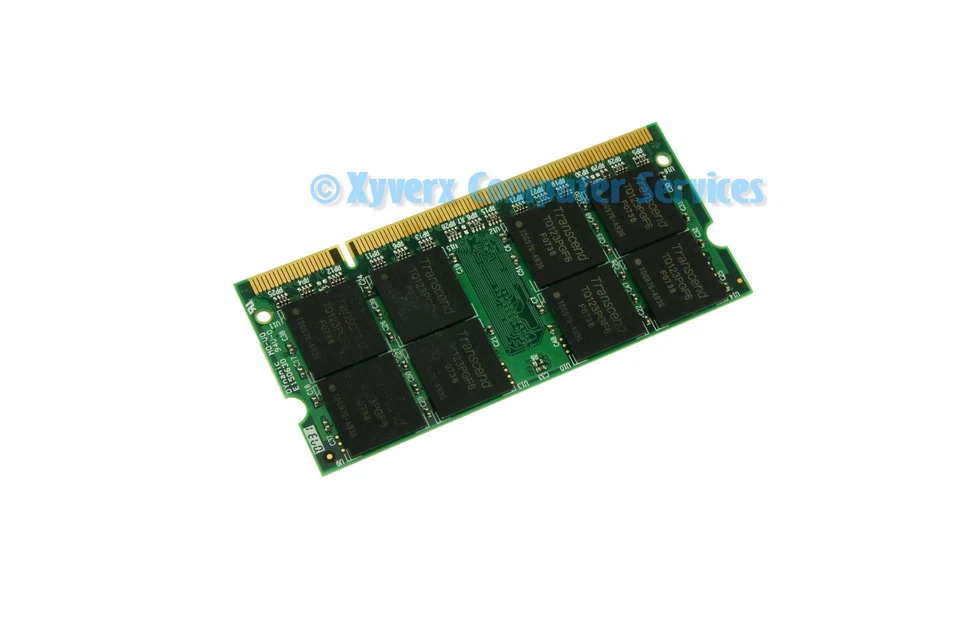 503018-1135 GENUINE TRANSCEND LAPTOP MEMORY 1GB DDR2 667 SODIMM - Image 2 of 2