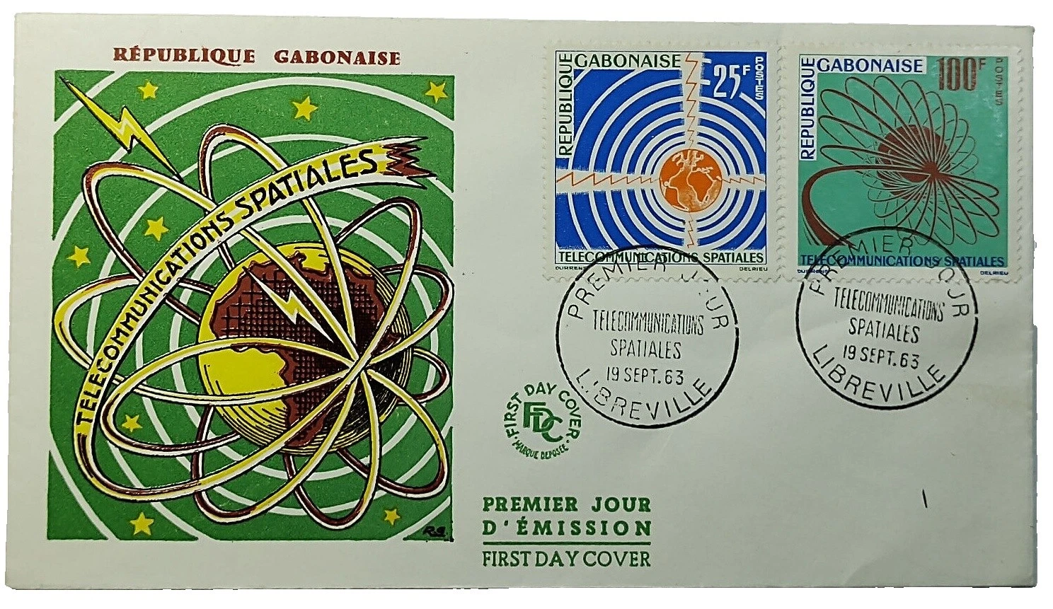 Communication First Day Cover Stamps