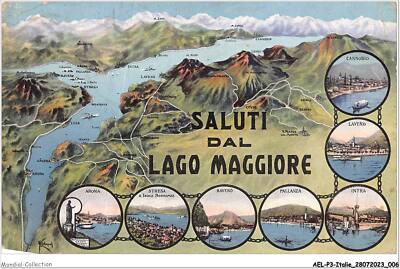 AELP3-ITALY-0185 - STAR - greetings from Lake Maggiore