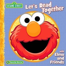 Lets Read Together with Elmo and Friends (Sesame Street) - Paperback - GOOD