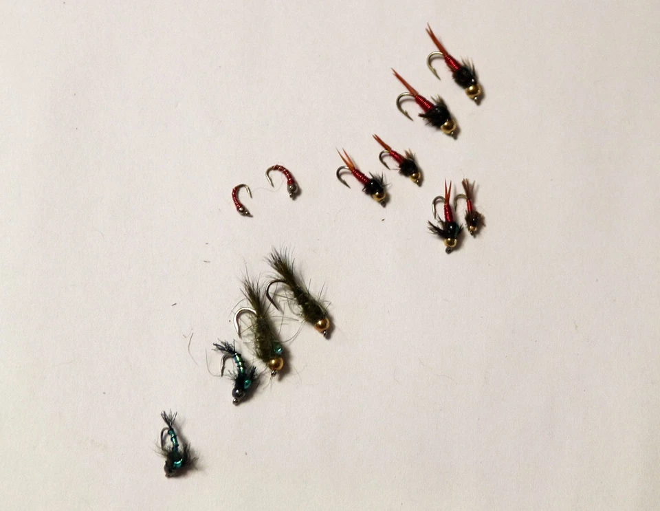 12 Orvis Small Conehead Bunny Muddler Fishing Nymph Flies in Box  NEW OLD STOCK - Image 4 of 4