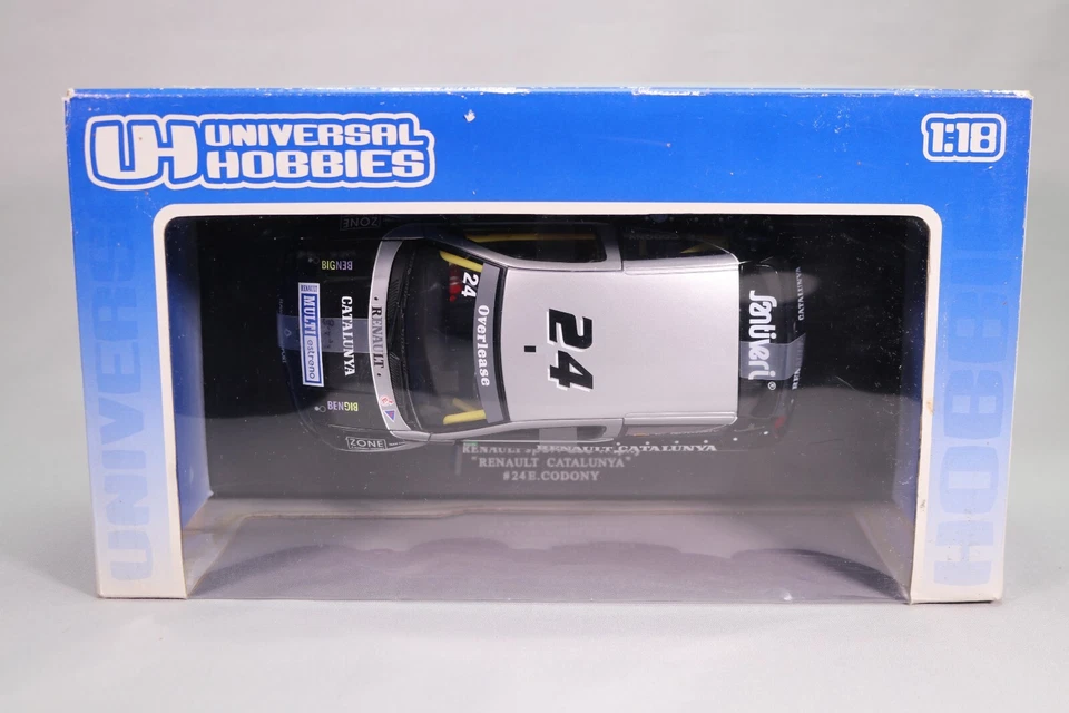 LJ550 UNIVERSAL HOBBIES 4506 1/18 Renault sport Clio Trophy Catalunya #24 - Photo 4/4