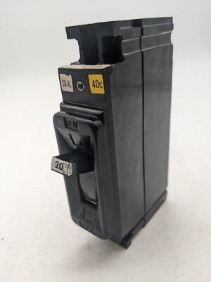 Federal Pacific NEF213020 Bolt-On Circuit Breaker 20A 277V 1P 1PH Used 20 AMP
