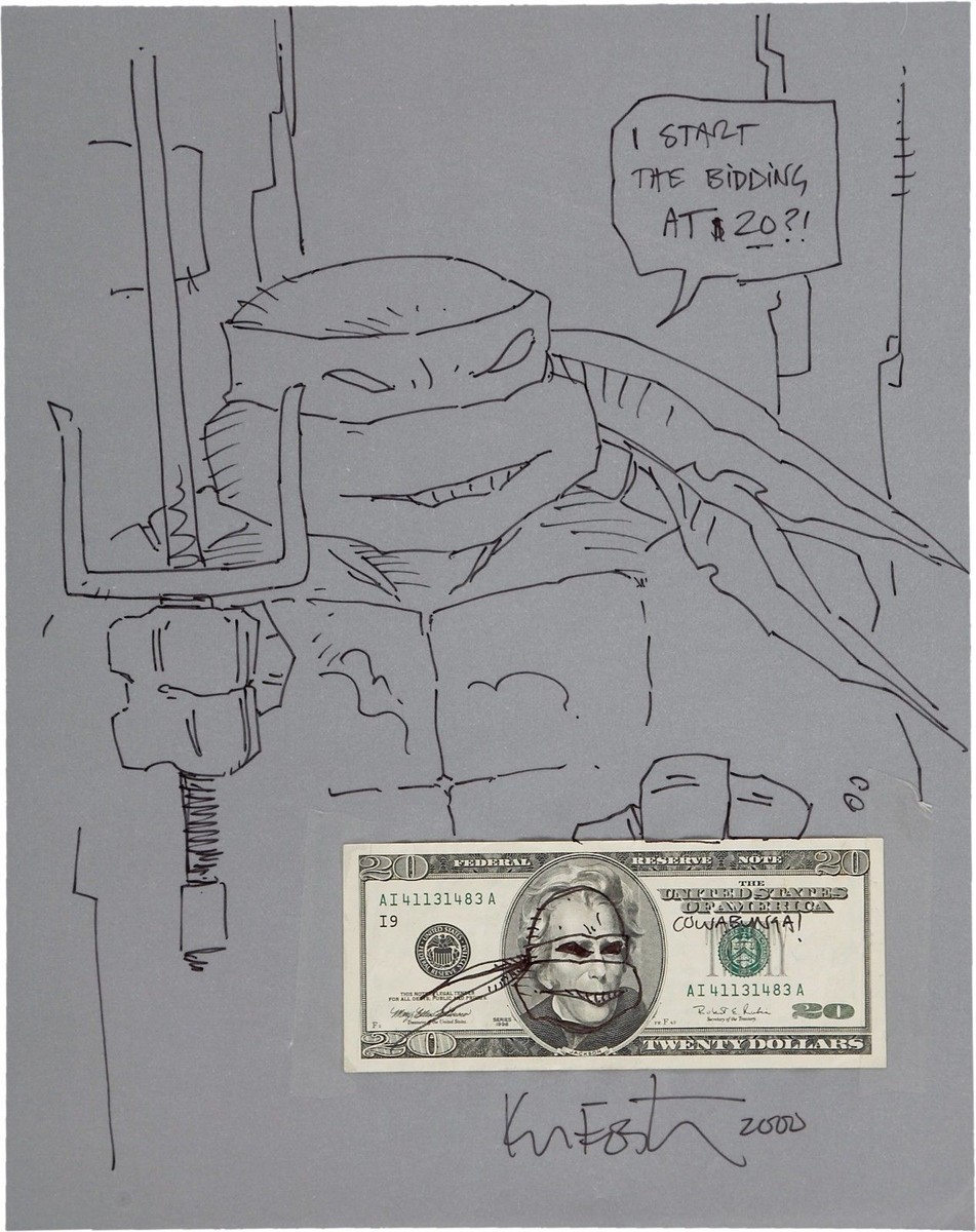 Kevin EastmanJr氏 直筆サイン ミュータント・タートルズ 人気 商品 通販本・雑誌・漫画 - Kevin EastmanJr氏 直筆サイン