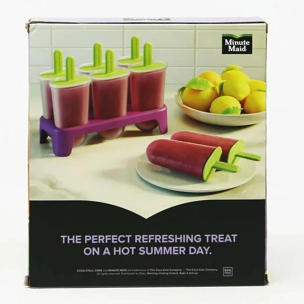 Minute Maid Red Ice Pop Mold 6ct