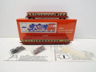 HO AS AUTORAIL SET ABJ4 SNCF XBDP-3623 & RABO-73 NOS NEU OVP (OO2837)