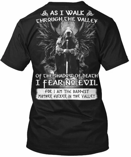 As I Walk Through The Valley - Chrough Valley Of T-Shirt