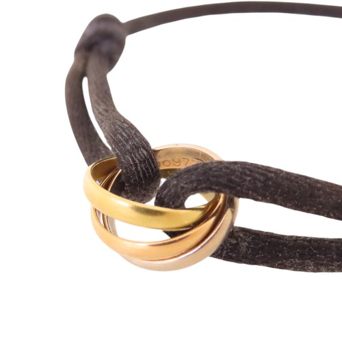 CARTIER Trinity Bracelet Bangle 18K Yellow Gold/Rose Gold/White Gold - Picture 7 of 14