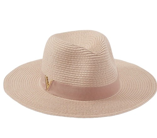 Vince Camuto Knit Fedora Hat - Leopard Band Vince Camuto Sun Hat Leopard-Print-Pony-Fur-Hat-Band Logo  main image 4