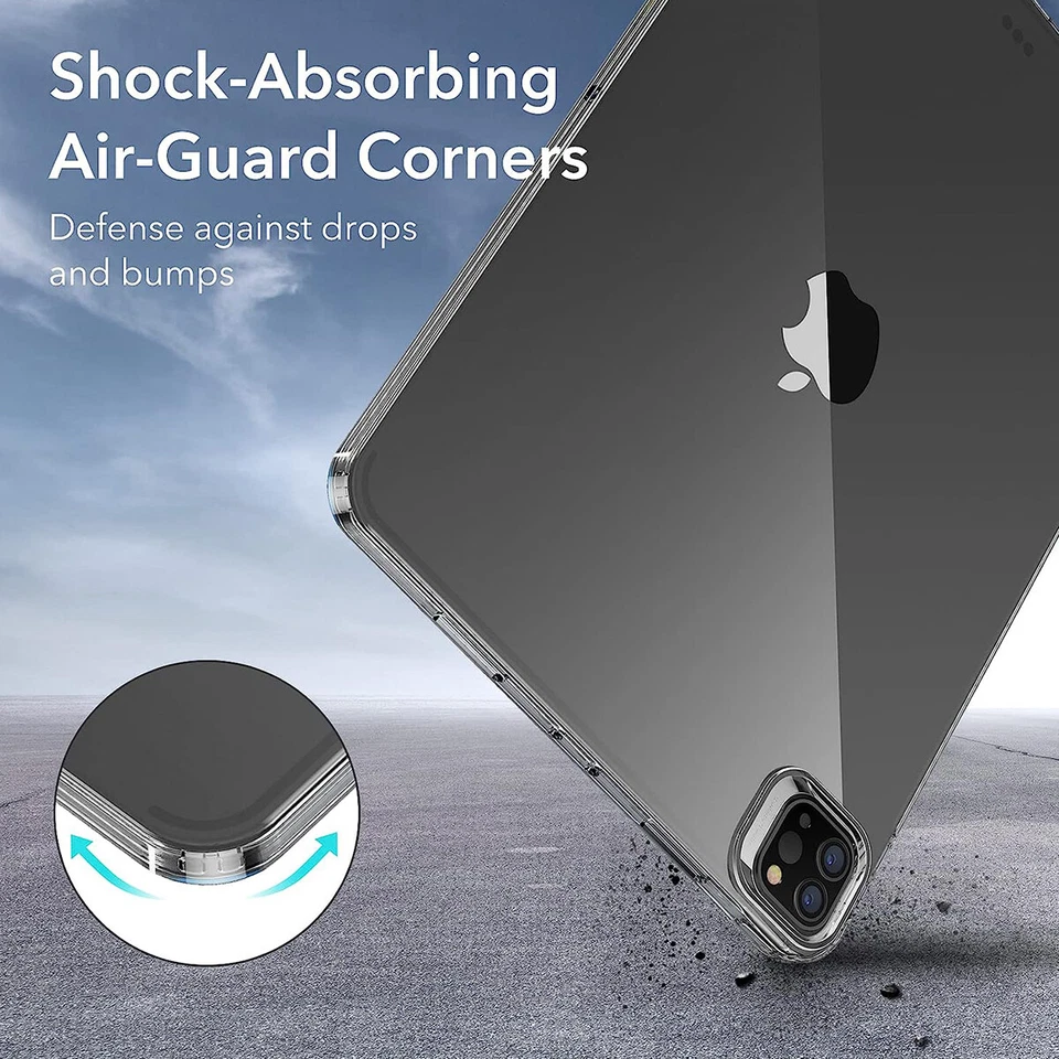 For iPad Pro 6th/5th/4th Gen 12.9 inch Case Clear TPU Shockproof Slim Back Cover - Image 4 of 4