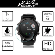 3X Eezbuy LCD Screen Protector Skin HD Film Saver For Garmin Fenix 5