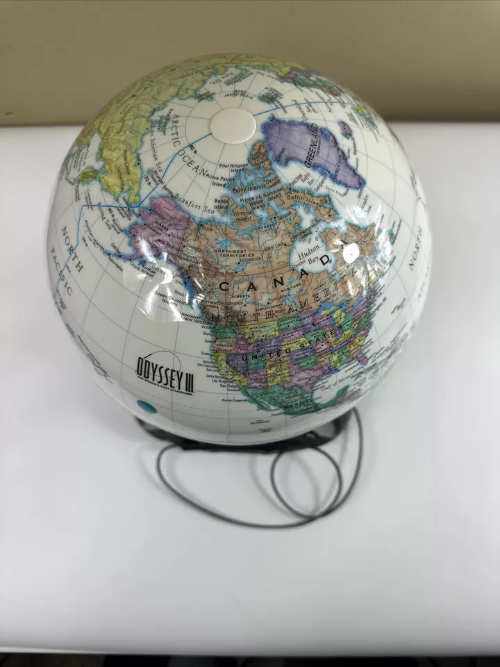 Leapfrog Interactive Talking GLOBE ODYSSEY 3 III Eureka Challenge w/Stylus - Image 2 of 4