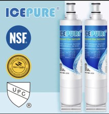 2 PACK Fit For 4396508 4396508P 4396508T Refrigerator Water Filter ICEPURE