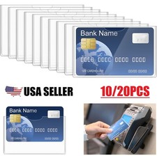 20Pcs Social Security Card Protector Medicare Card Protector Sleeve Social Card