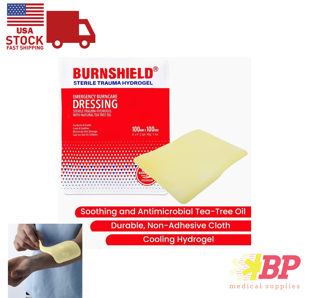 sterile dressing for burns Amazon.com: Dry Burn Dressing 18" X 36", 8-Ply