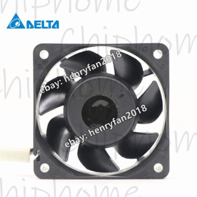 Ventola Di Raffreddamento Delta QFR0624EH 60x60x25mm 24V 0.15A 3 Pin Per Inverter