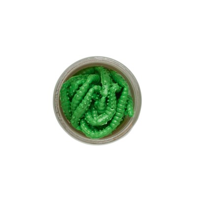 Berkley Power Honey Worm Garlic Spring Green | 55 Stück | Knoblauch