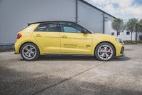 CUP Seitenschweller AnsäTze Schwarz FüR Audi A1 GB S-Line Side Skirts Schweller