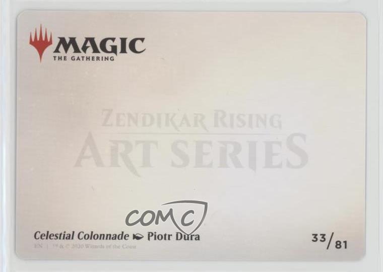 2020 Magic The Gathering Zendikar Rising Art Series Celestial