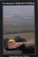 Newport Brigstone Postbus Postcard SEPR13 Royal Mail 1980 unused (142512)