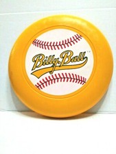 VINTAGE FRISBEE 9" REGULAR FLYING DISC TOY YELLOW Color Billy Ball