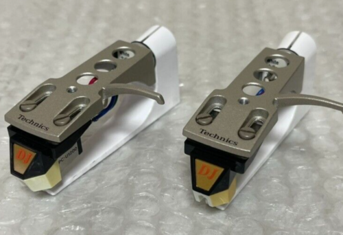Technics Headshell Silver Pair with Overhang Gauge SFPCC31006K Genuine Parts