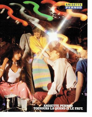 ADVERTISING ADVERTISING 027 1980 Anisette Pernod